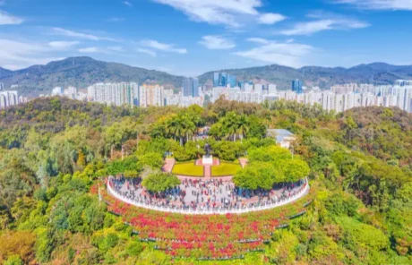 Lianhua Mountain Park - China Xian Tour: Private & Tailor-Made China Tours Lianhua Mountain Park