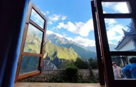 Naxi Family Guesthouse - China Xian Tour: Private & Tailor-Made China Tours View Tiger Leaping Gorge from Naxi Family Guesthouse