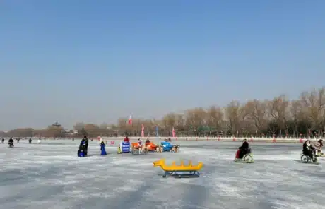 Shichahai Ice Rink - China Xian Tour: Private & Tailor-Made China Tours Shichahai Ice Rink