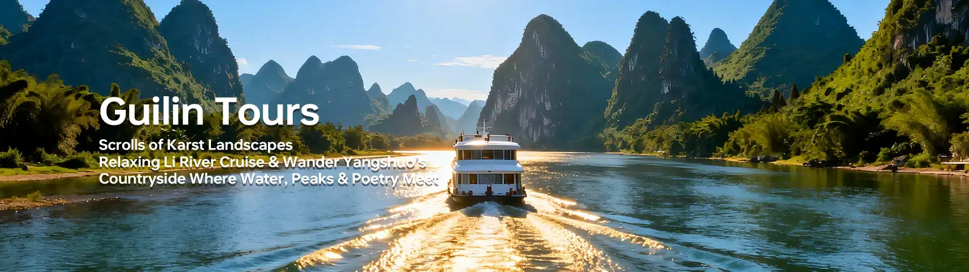 guilin tour li river karst