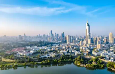 Cityscape of Jiangsu China - China Xian Tour: Private & Tailor-Made China Tours Cityscape of Jiangsu China