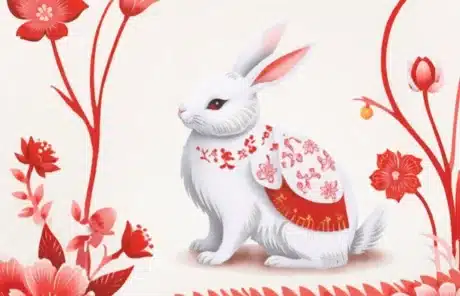 Fire Rabbit - China Xian Tour: Private & Tailor-Made China Tours Chinese Rabbit Painting