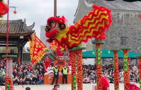 Guangdong Lion Dance - China Xian Tour: Private & Tailor-Made China Tours Guangdong Lion Dance