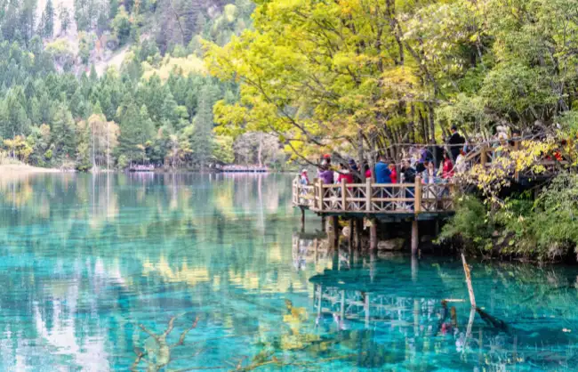 Jiuzhaigou in October - China Xian Tour: Private & Tailor-Made China Tours Jiuzhaigou in October