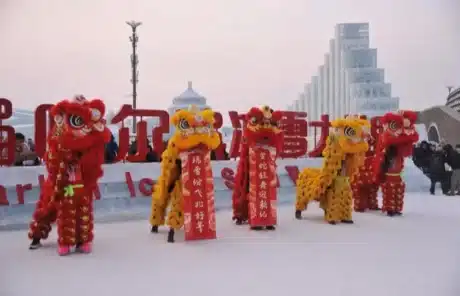 Northern Lion Dance - China Xian Tour: Private & Tailor-Made China Tours Northern Lion Dance