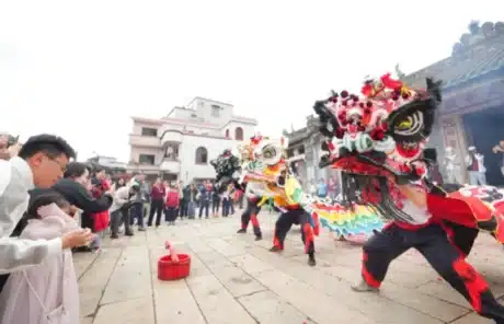 Southern Lion Dance - China Xian Tour: Private & Tailor-Made China Tours Southern Lion Dance