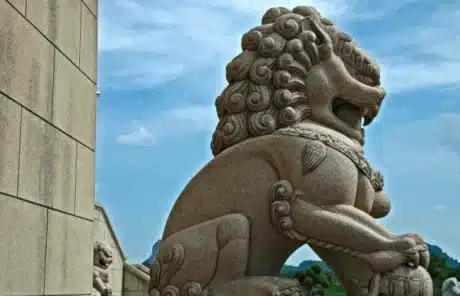 Stone Lion in China - China Xian Tour: Private & Tailor-Made China Tours Stone Lion in China