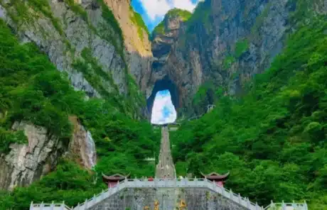 Zhangjiajie Tianmen Mountain - China Xian Tour: Private & Tailor-Made China Tours Zhangjiajie Tianmen Mountain