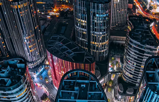 aerial-view-of-sanlitun-soho