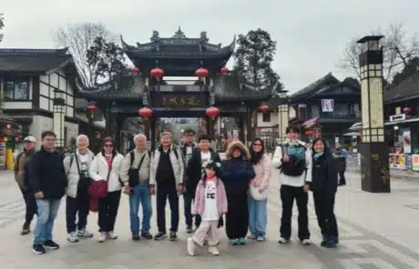Qingcheng Mountain - China Xian Tour: Private & Tailor-Made China Tours Our Customers at Qingcheng Mountain