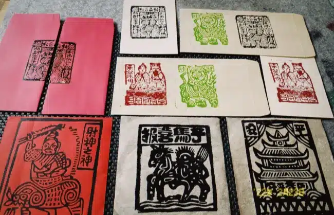 dali woodblock printing xizhou town