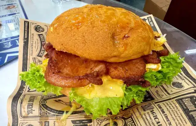 Macau Pork Chop Bun - China Xian Tour: Private & Tailor-Made China Tours Macau Pork Chop Bun