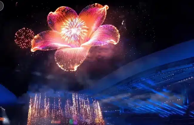 Modern Chinese electronic fireworks - China Xian Tour: Private & Tailor-Made China Tours Modern Chinese electronic fireworks