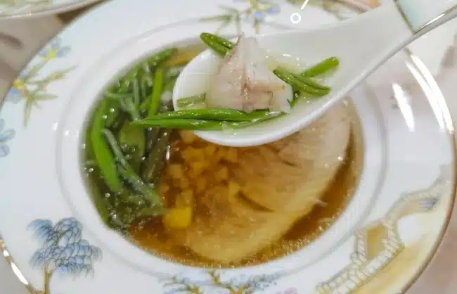 Water Shield and Bass Soup - China Xian Tour: Private & Tailor-Made China Tours Water Shield and Bass Soup