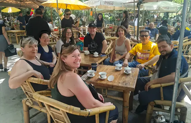 Our customers in People's Park