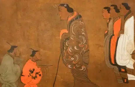 silk painting - China Xian Tour: Private & Tailor-Made China Tours T-shaped silk painting from the Han Dynasty 2000 years ago