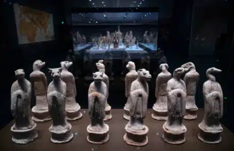 terracotta figurines of the twelve zodiac animals - China Xian Tour: Private & Tailor-Made China Tours Terracotta figurines of the twelve zodiac animals
