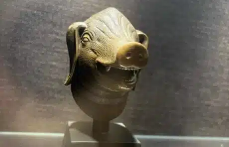 yuanmingyuan sculpture - zodiac pig - China Xian Tour: Private & Tailor-Made China Tours Yuanmingyuan Sculpture - Zodiac Pig