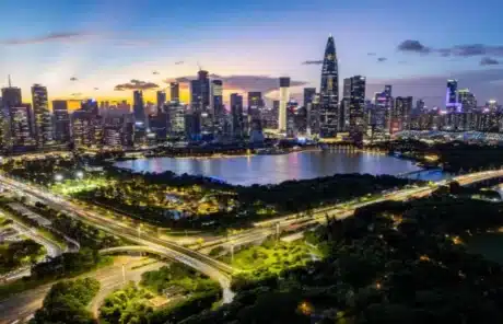 Night View of Shenzhen - China Xian Tour: Private & Tailor-Made China Tours Night View of Shenzhen