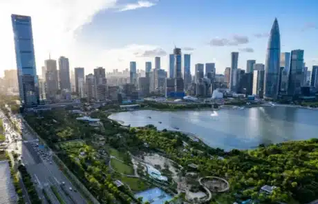 Shenzhen cityscape - China Xian Tour: Private & Tailor-Made China Tours Shenzhen Cityscape
