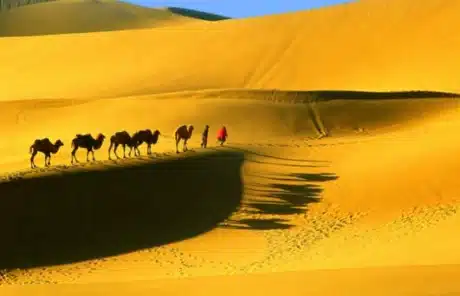 Walking along the silk road - China Xian Tour: Private & Tailor-Made China Tours Walking along the silk road