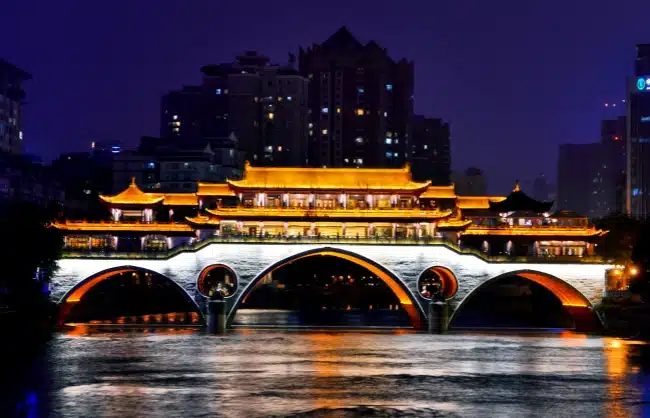chengdu - China Xian Tour: Private & Tailor-Made China Tours chengdu at night