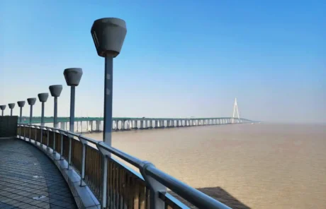 Chinese bridges with observation decks