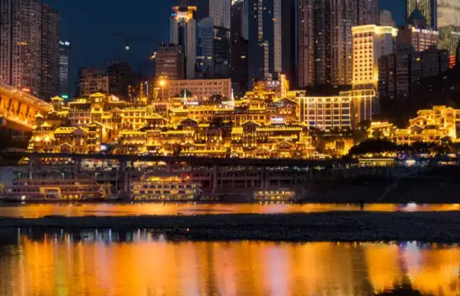 chongqing - China Xian Tour: Private & Tailor-Made China Tours chongqing at night