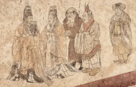 portrait of foreign envoys - China Xian Tour: Private & Tailor-Made China Tours Portrait of Foreign Envoys in Shaanxi History Museum