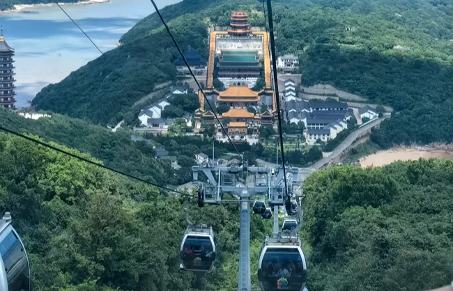 putuoshan-cable-car | China Xian Tour: Private & Tailor-Made China Tours putuoshan-cable-car