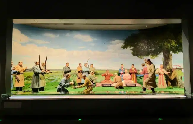 the life of nomadic peoples displayed in the museum - China Xian Tour: Private & Tailor-Made China Tours The life of nomadic peoples displayed in the museum