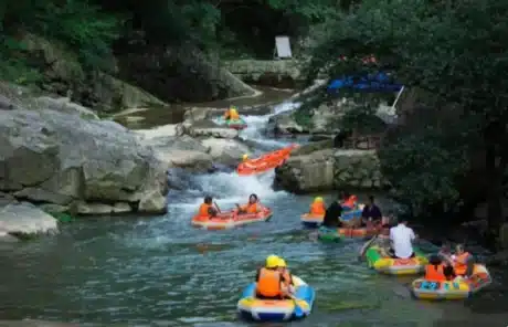 buliu-river-rafting - China Xian Tour: Private & Tailor-Made China Tours Buliu River rafting
