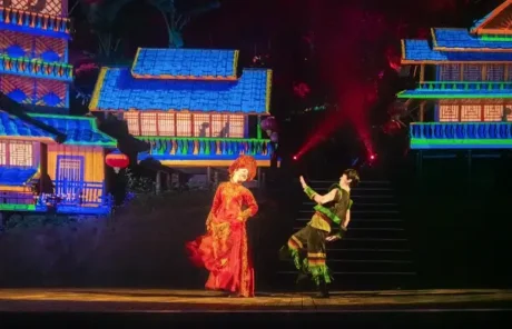 detian falls night show - China Xian Tour: Private & Tailor-Made China Tours Detian Waterfall Night Performance