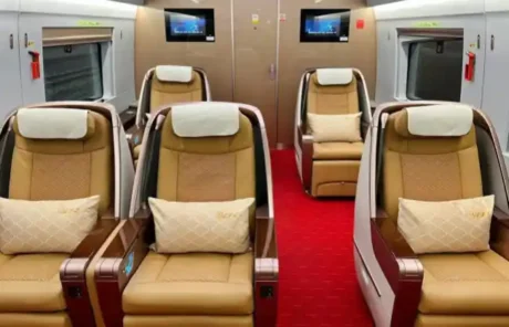 high-speed-train-business-class - China Xian Tour: Private & Tailor-Made China Tours High Speed Train Business Class