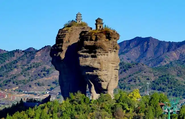 shuangta-mountain - China Xian Tour: Private & Tailor-Made China Tours Shuangta Mountain