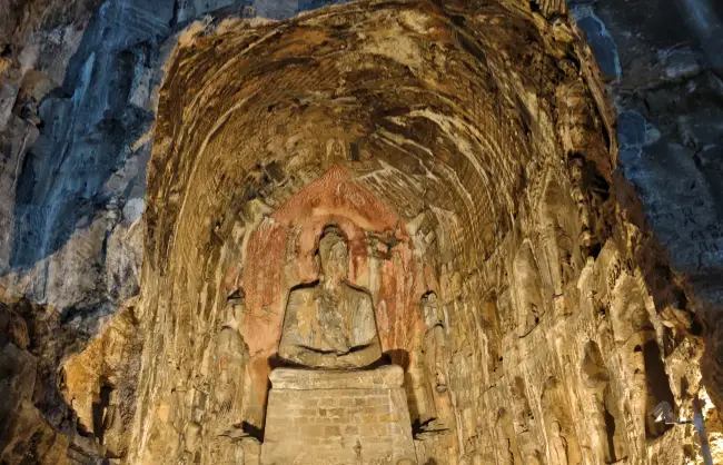 guyang-cave | China Xian Tour: Private & Tailor-Made China Tours Guyang Cave Buddhist carvings at Longmen Grottoes