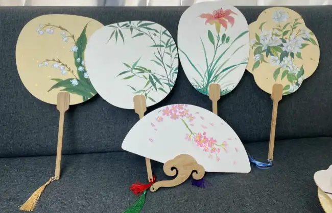 painted fan | China Xian Tour: Private & Tailor-Made China Tours Painted Fan