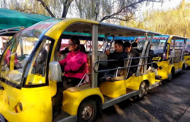 shuttle-bus | China Xian Tour: Private & Tailor-Made China Tours Longmen Grottoes shuttle bus for visitors