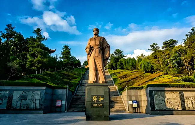 statue-of-zheng-he | China Xian Tour: Private & Tailor-Made China Tours Zheng He statue Chinese admiral explorer monument sculpture