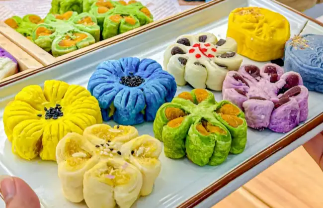 traditional pastry | China Xian Tour: Private & Tailor-Made China Tours Traditional pastries in beautiful shapes in Xian