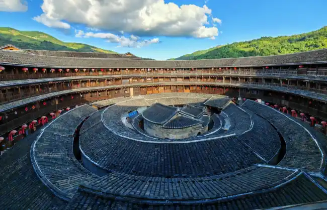 yongding-tulou | China Xian Tour: Private & Tailor-Made China Tours Tulou building - Fujian style architecture
