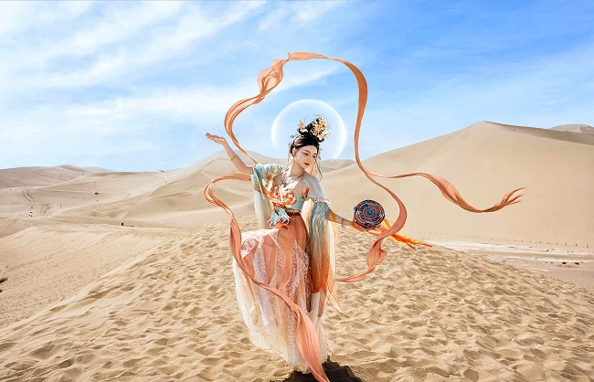 dunhuang flying apsaras photography | China Xian Tour: Private & Tailor-Made China Tours dunhuang flying apsaras photography