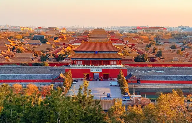 jingshan park imperial palace