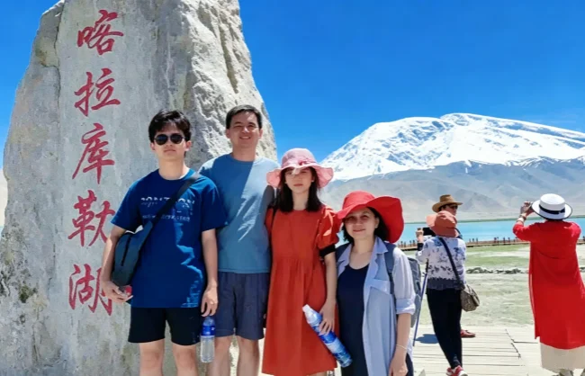 Our customers at Karakul Lake