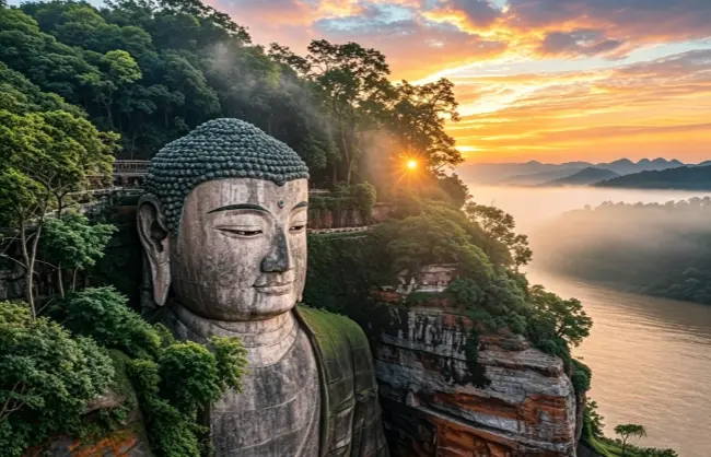 leshan-giant-buddha | China Xian Tour: Private & Tailor-Made China Tours Leshan Giant Buddha Chengdu scenic spot