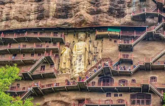 maijishan grottoes tianshui