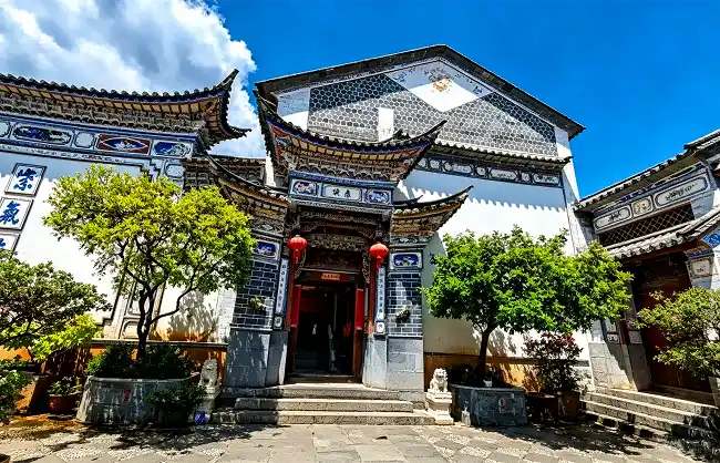 The Bai ethnic architecture in Xizhou Ancient Town