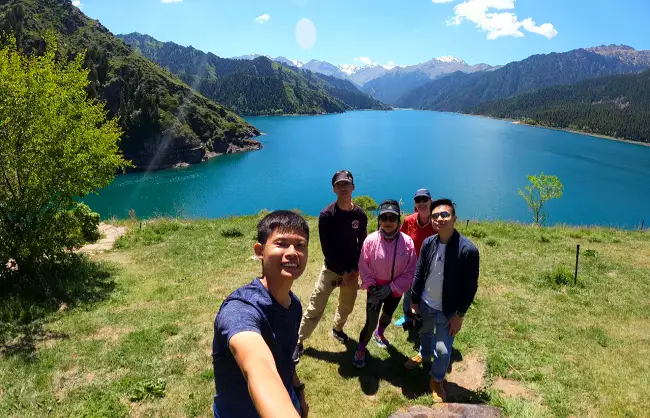 Our Customers at Xinjiang Heavenly Lake