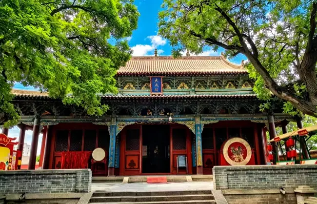 The largest and best-preserved Wuwei Confucius Temple in Northwest China in Gansu Province.
