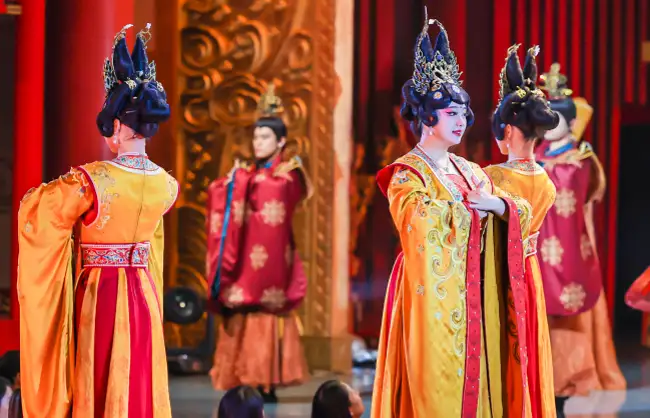 xian tang dynasty dance show